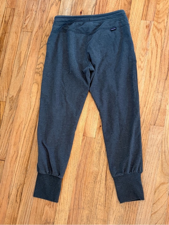 Patagonia Joggers Organic Cotton Dark Charcoal Gray Jogger Sweatpants XS - Picture 7 of 8